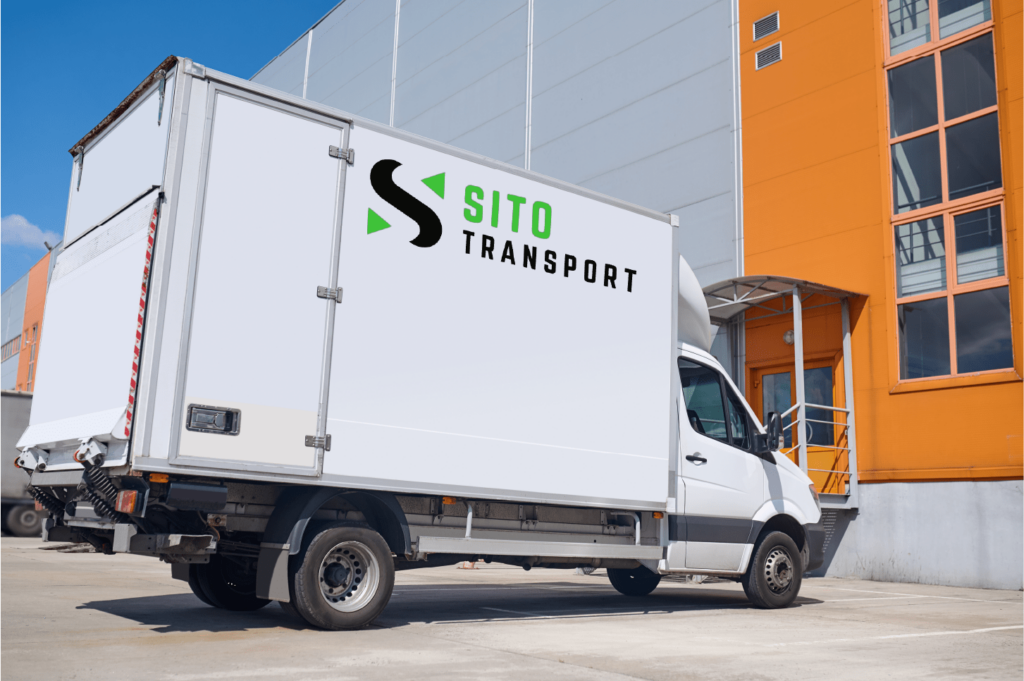 Bakwagen van Sito Transport